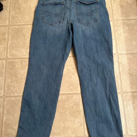 AE light wash next level stretch skinny jeans - Picture 2 of 6